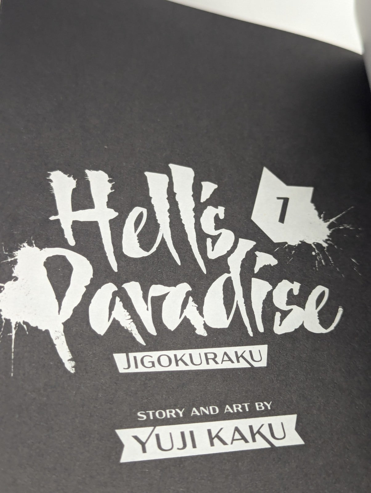 HELL'S PARADISE JIGOKURAKU Vol. 1 Manga - Yuji Kaku