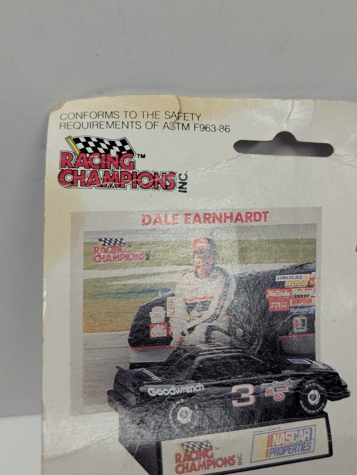 Racing Champions Stock Car Nascar #21 Dale Jarrett 1/64 Citgo Collectors Card