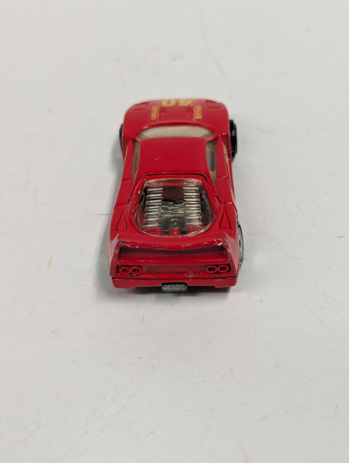 VINTAGE HOT WHEELS 1988 RED FERRARI F40 OPENING HATCH