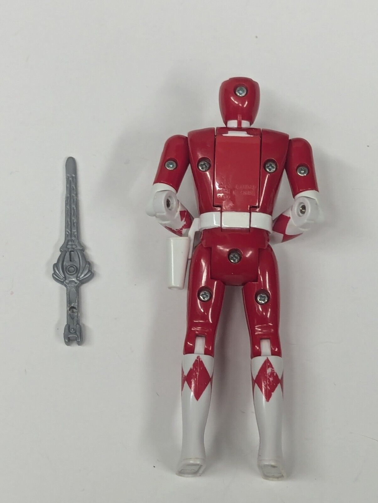 Vintage Bandai 1993 Mighty Morphin Power Rangers Flip Head Figures Lot of 6 
