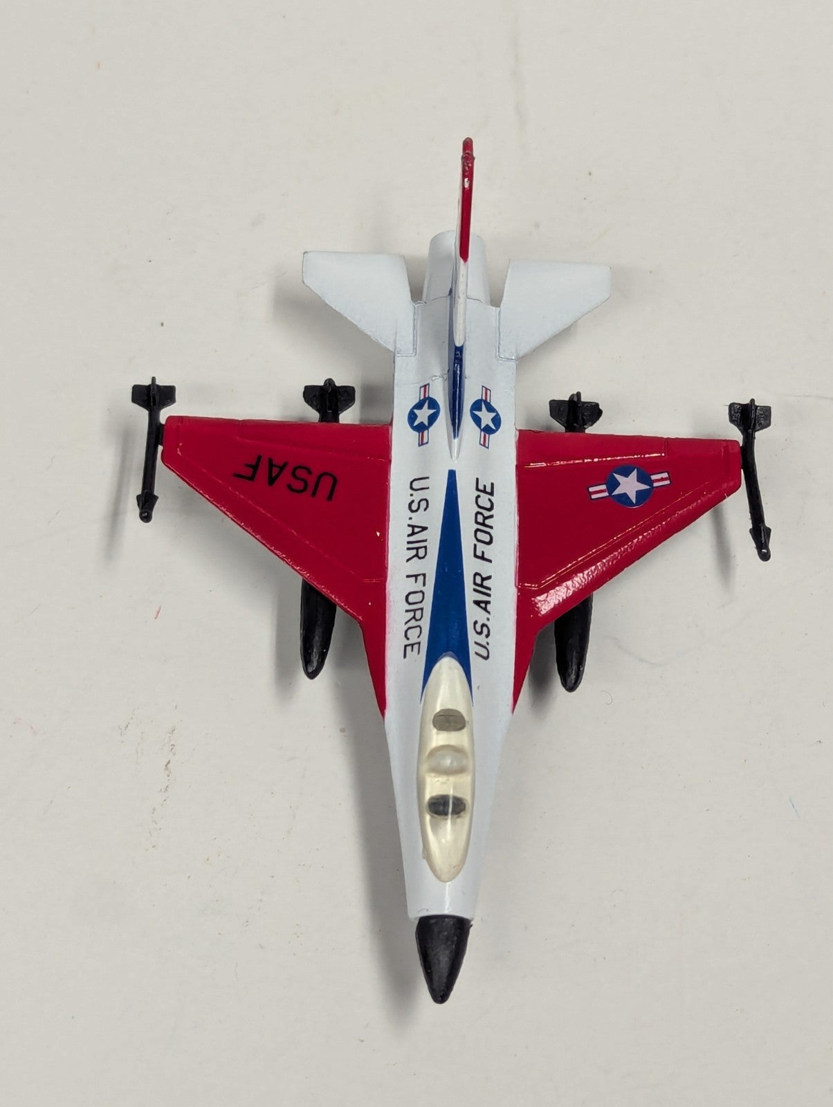 Vintage Zylmex U.S. Air Force F-16 Fighter Jet 