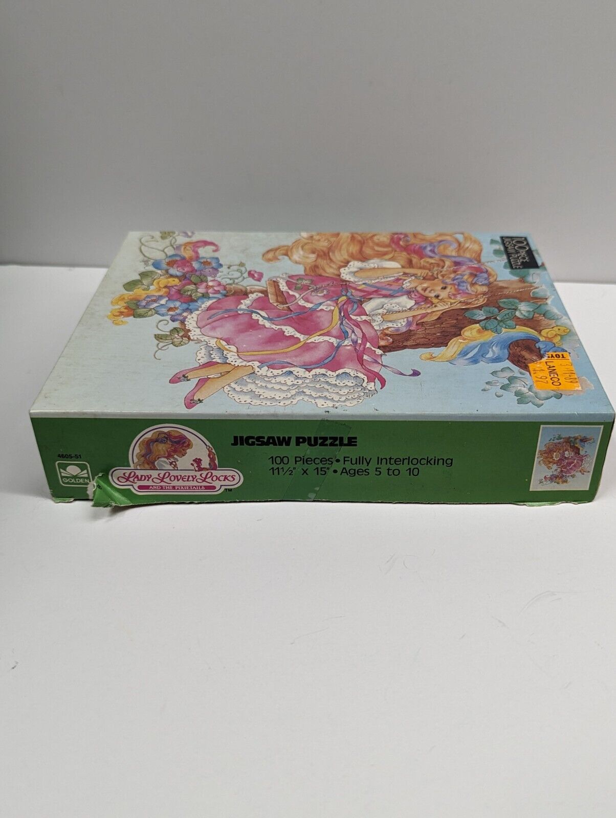 1987 Golden Lady Lovely Locks & Pixietails Jigsaw 100 pcs complete Puzzle