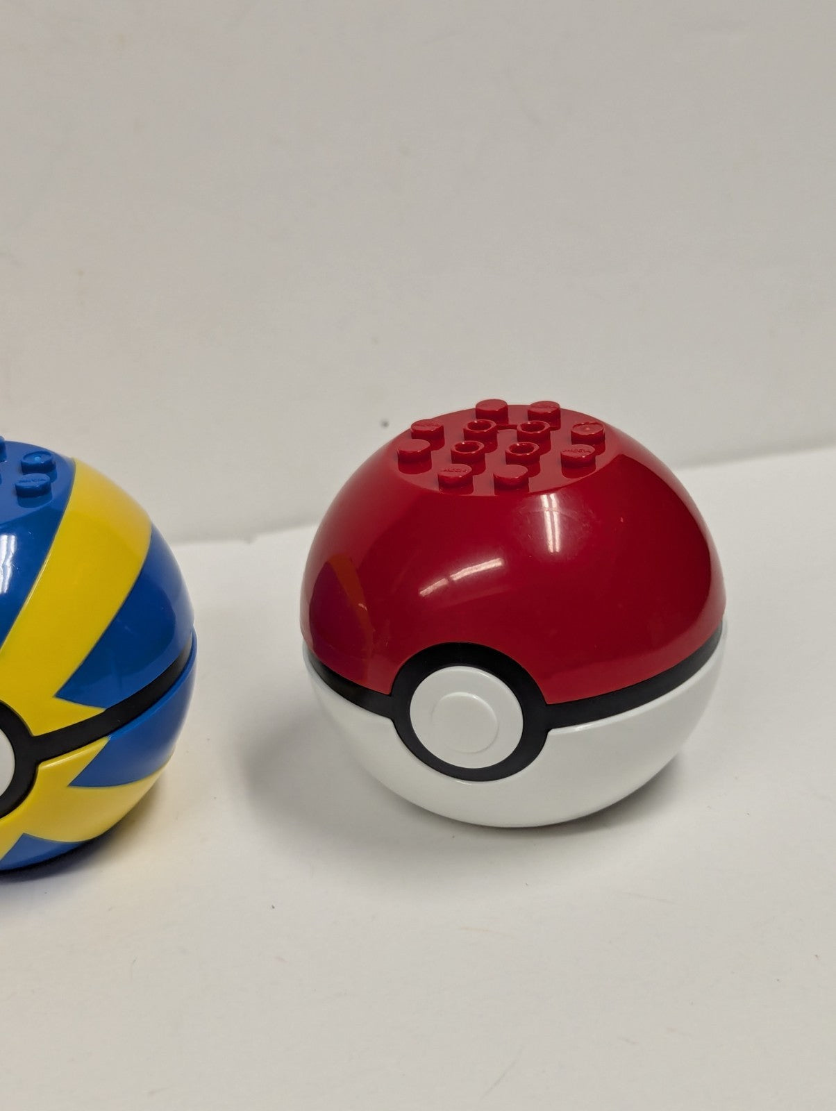 Mega Construx Pokemon 2'' Poke Ball Luxury Ball, Premiere Ball & Quick Ball Lot