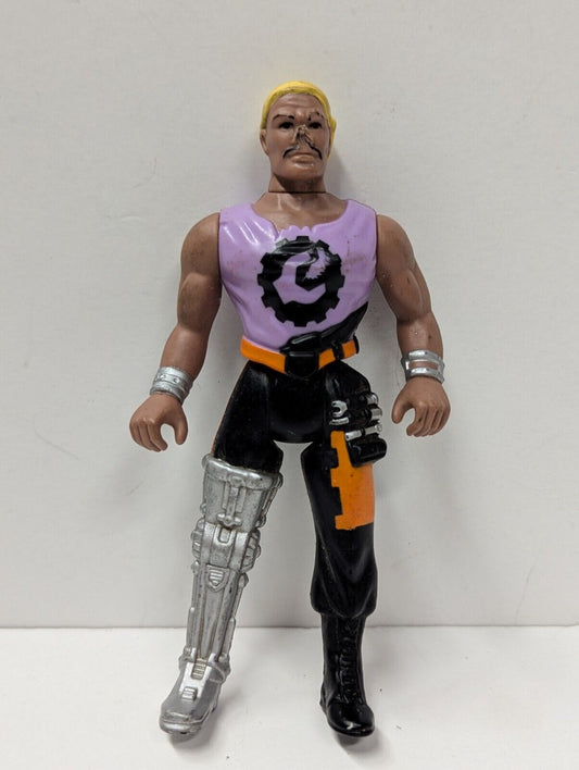 Vintage Cadillacs & Dinosaurs Mustapha Cairo 5" Action Figure 1993 Tyco Damaged