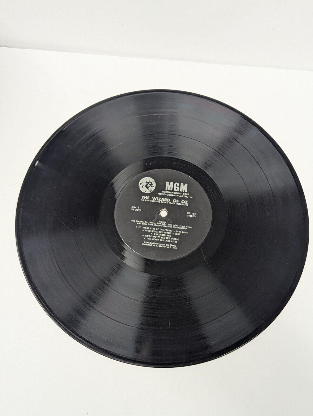 The Wizard Of Oz Original Sound Track  MGM SE 3996 ST 1962 release Vinyl LP