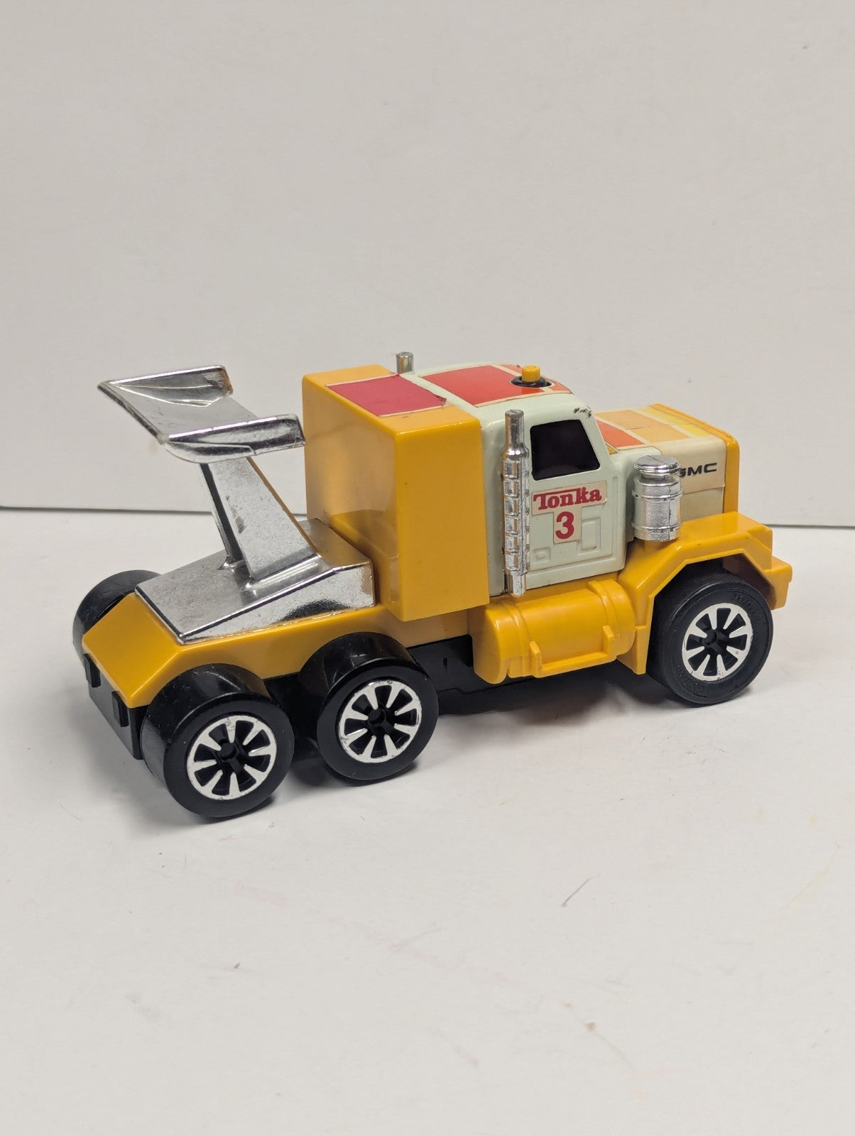Vintage Steel TONKA Clutch Poppers GMC General Drag Truck Semi Japan