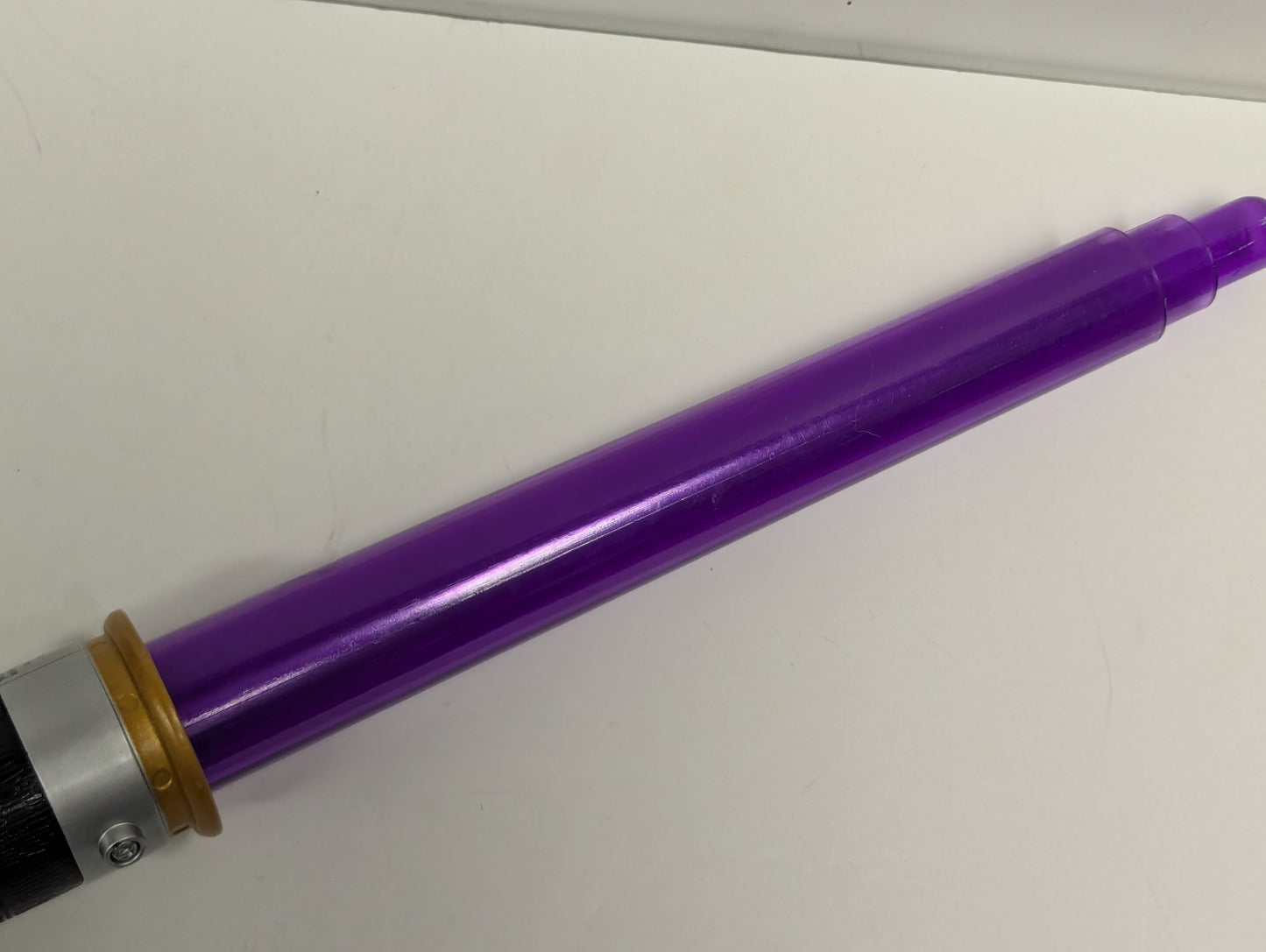 2010 Hasbro Mace Windu Purple Lightsaber Untested