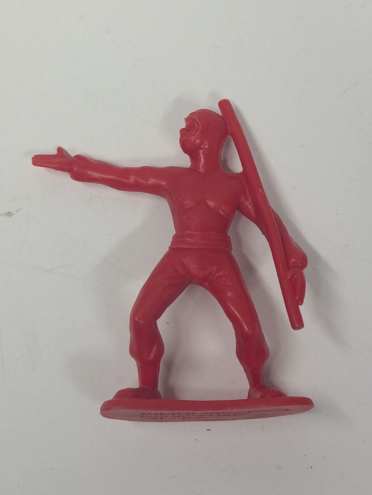 VINTAGE GREENBRIER INTERNATIONAL  4"  Lot Of 6 Figures Ninja Red/Black