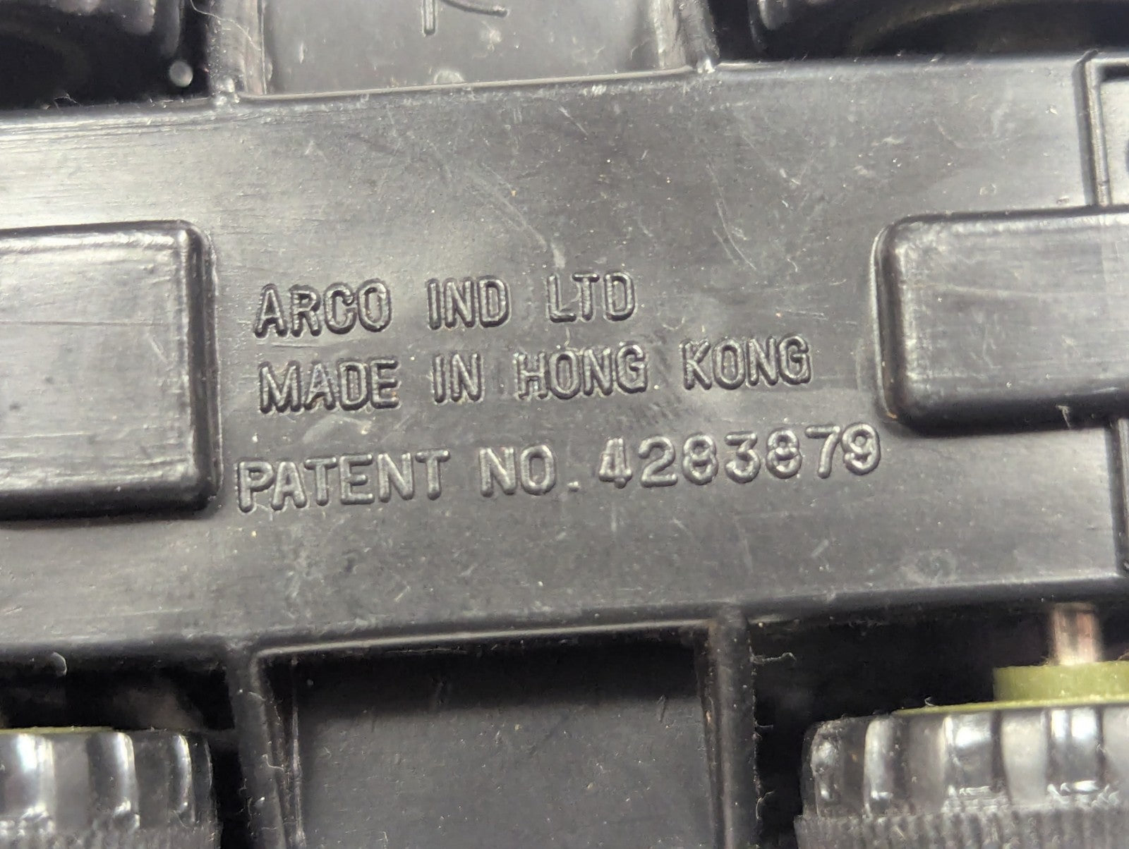 1981 4" ARCO COMBAT-FORCE ARMY JEEP By Hong Kong 