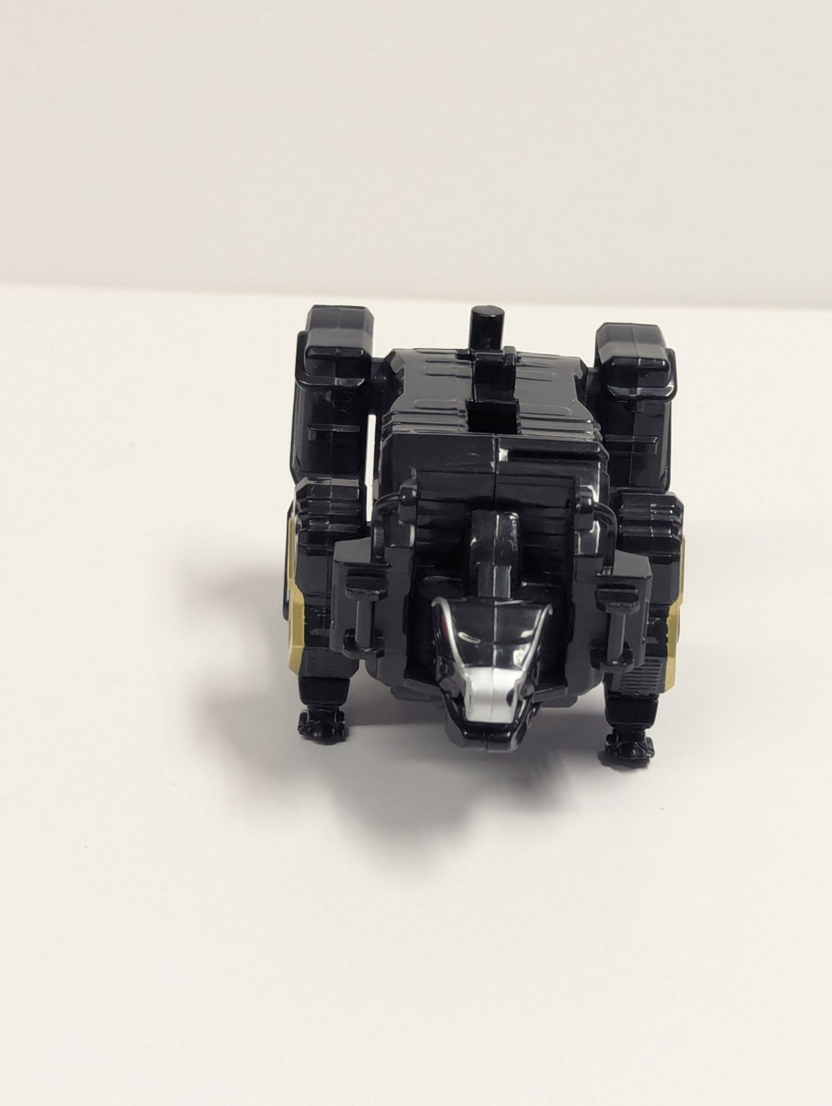 Power Rangers Dino Super Charge ANKYLO Black Zord Builcer Ankylosaurus