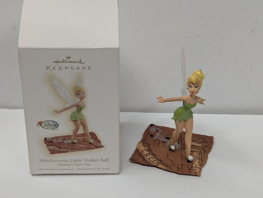 HALLMARK 2009 MISCHIEVOUS LITTLE TINKER BELL DISNEY PETER PAN ORNAMENT