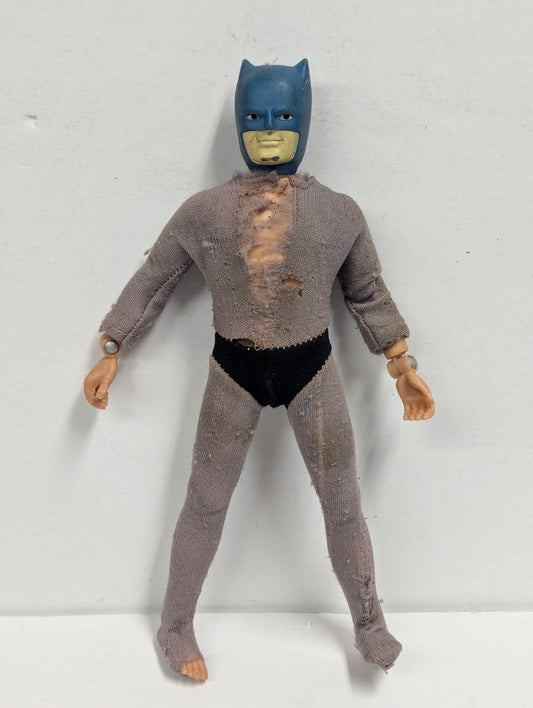 Vintage 1974 Mego Batman DC Comics 8" Original Action Figure Beat Outfit