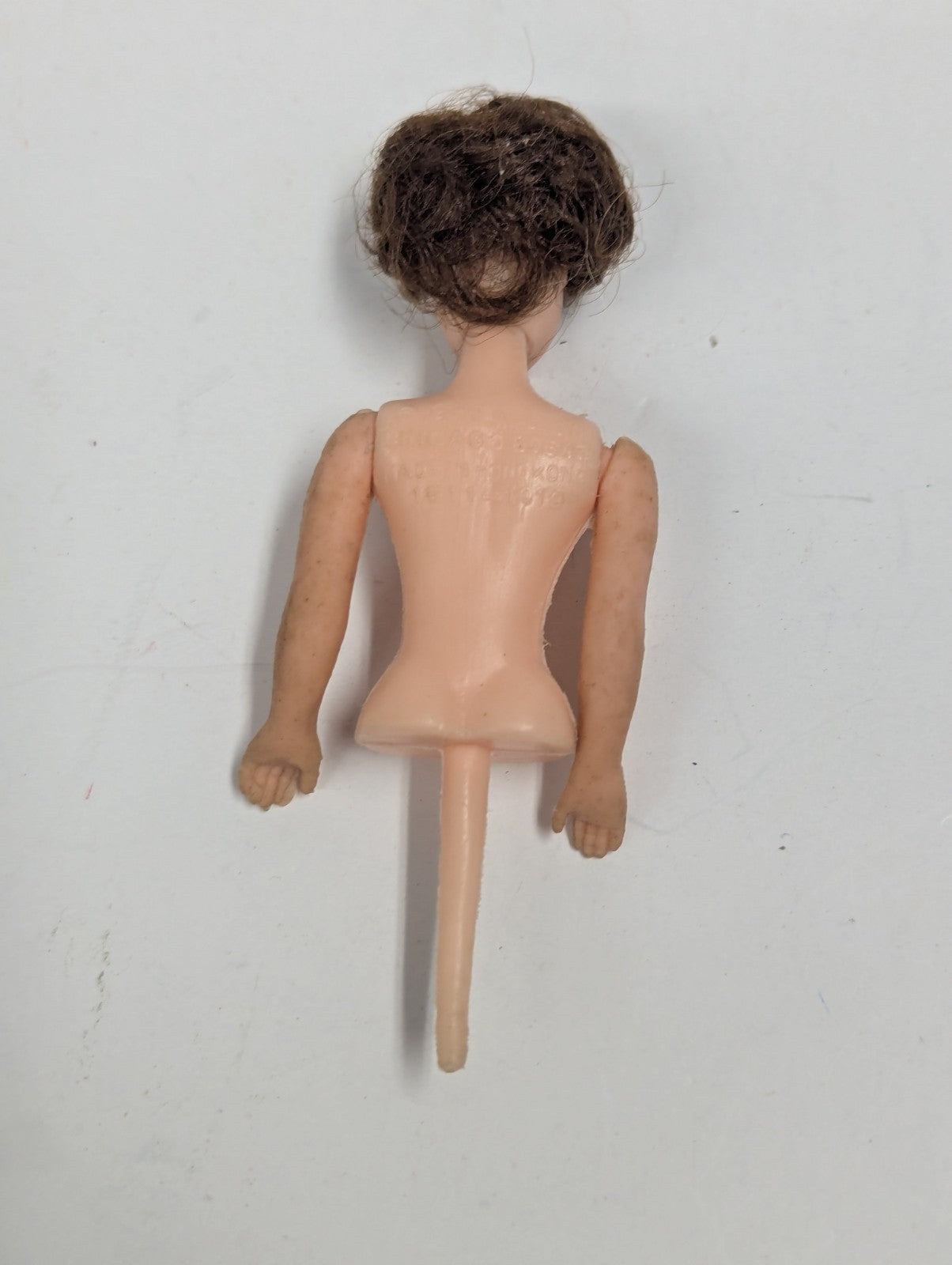 Vintage Wilton Half Doll Cake Toppers 70's w/t Hair & Sleeping Eyes Lot