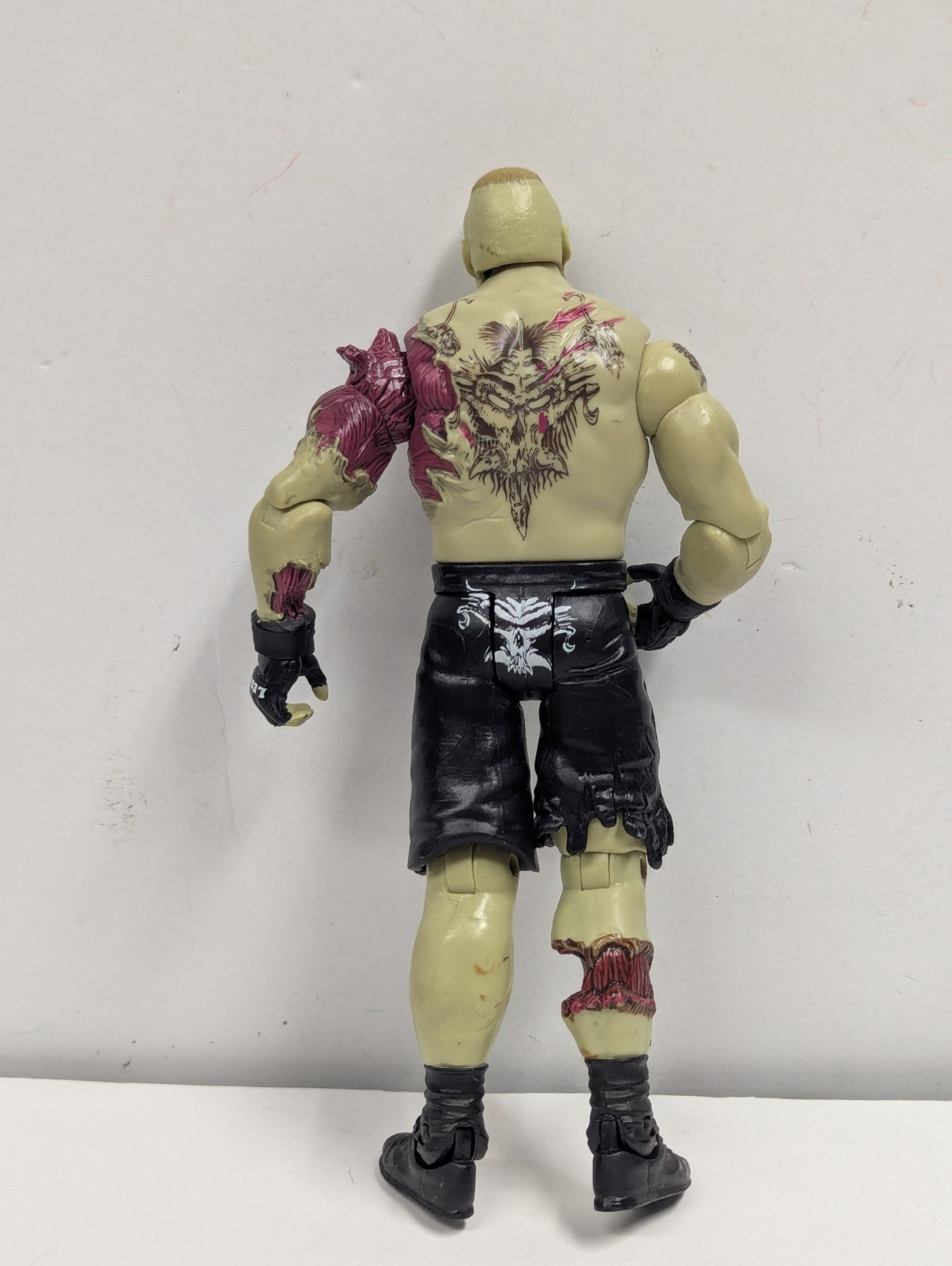 2012 Brock Lesnar WWE Wrestling  Zombies Zombified 7" Action Figure Mattel