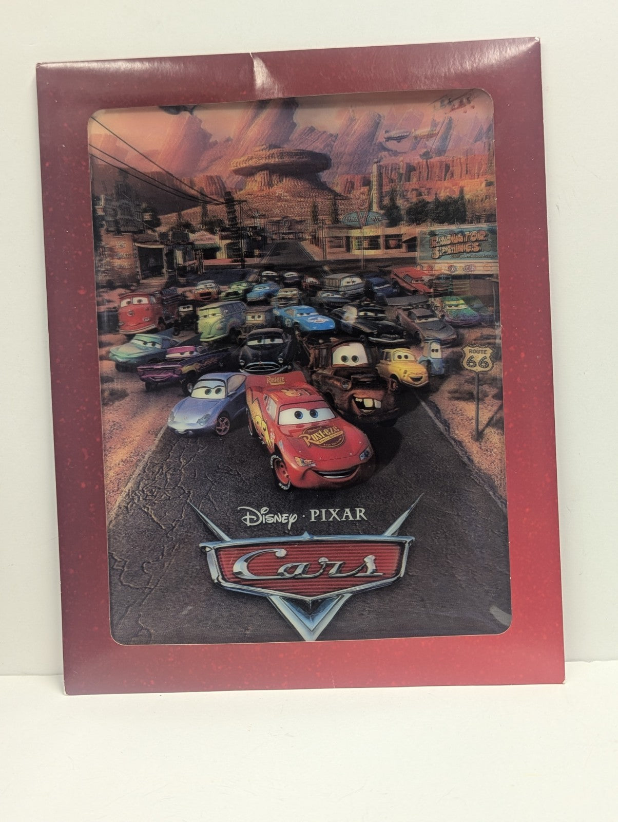 CARS Disney Pixar Lenticular Holographic 3D Limited Edition EX Print Bestbuy