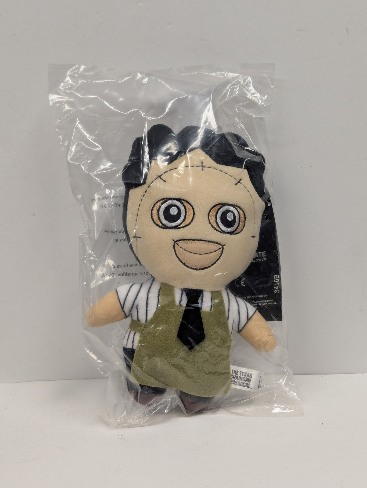 Texas Chainsaw Massacre 8" Plush Doll Leatherface by  Phunny KidRobot Sealed