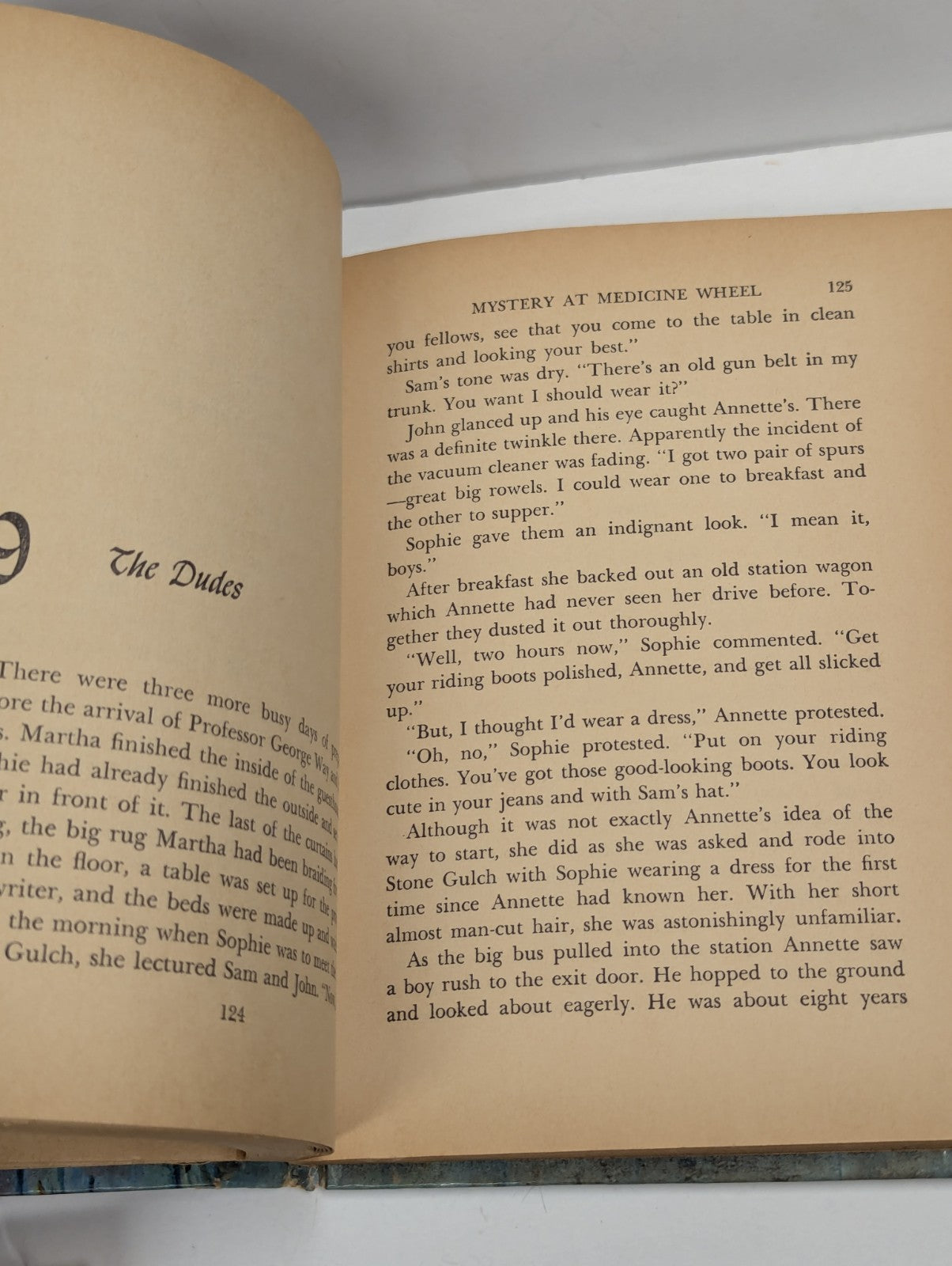 1964 Walt Disney's Annette Mystery at Medicine Wheel Hardcover Book