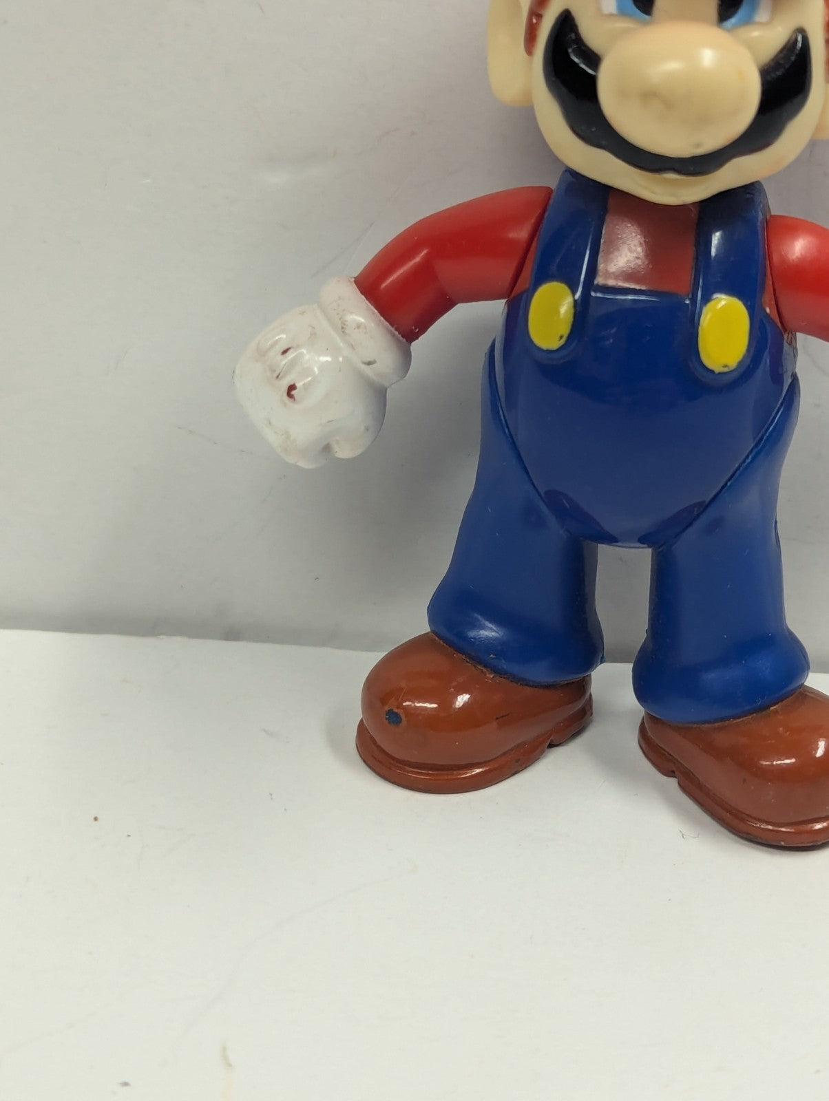 2002 Super Mario Bros Mario Action Figure Nintendo Vintage 3.75"