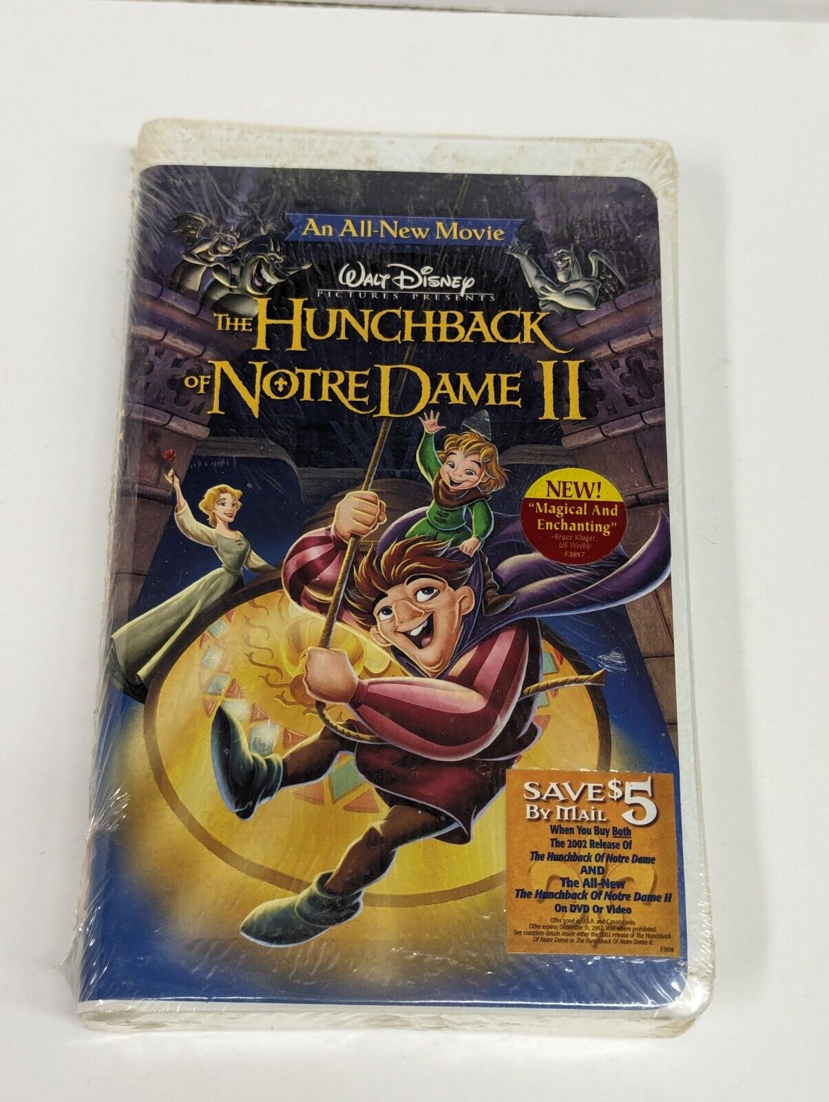 The Hunchback of Notre Dame II (VHS, 2002) Brand New Sealed