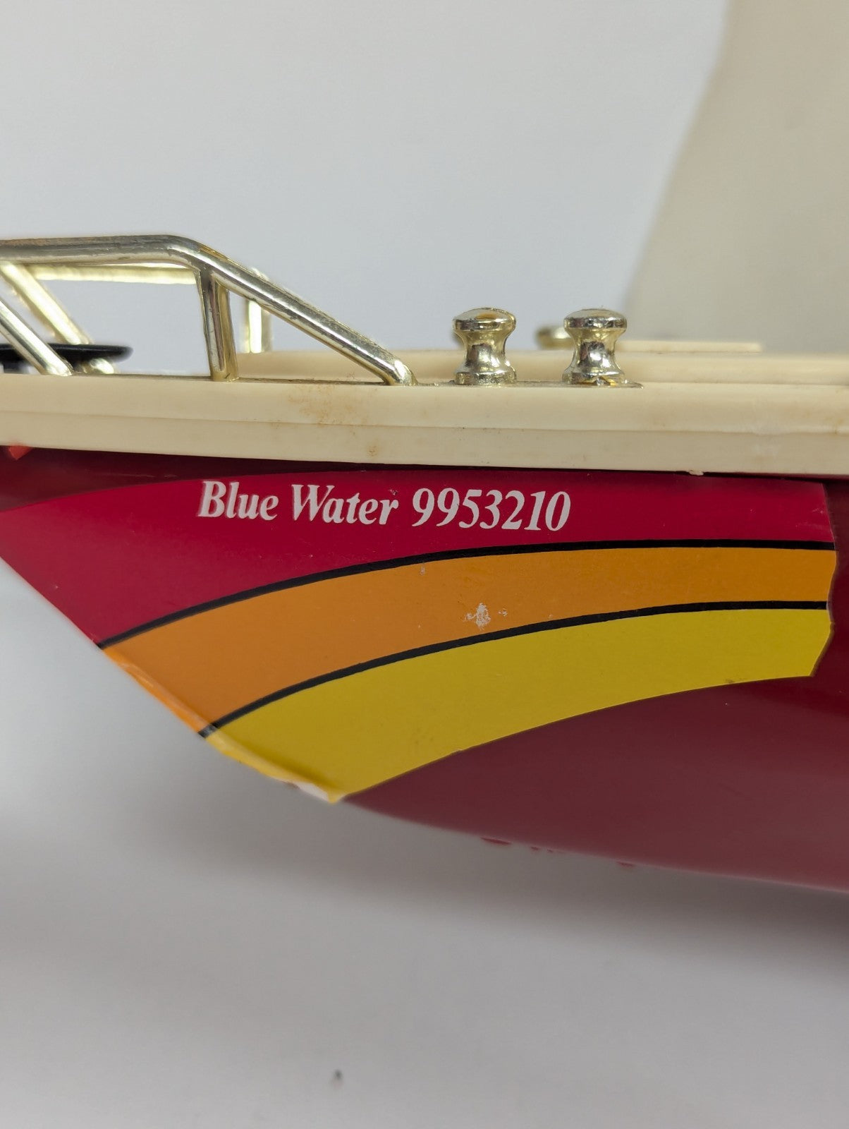 New Bright Kenworth Hauler Sail Boat Challenger ll 1985 Vintage *BOAT ONLY*