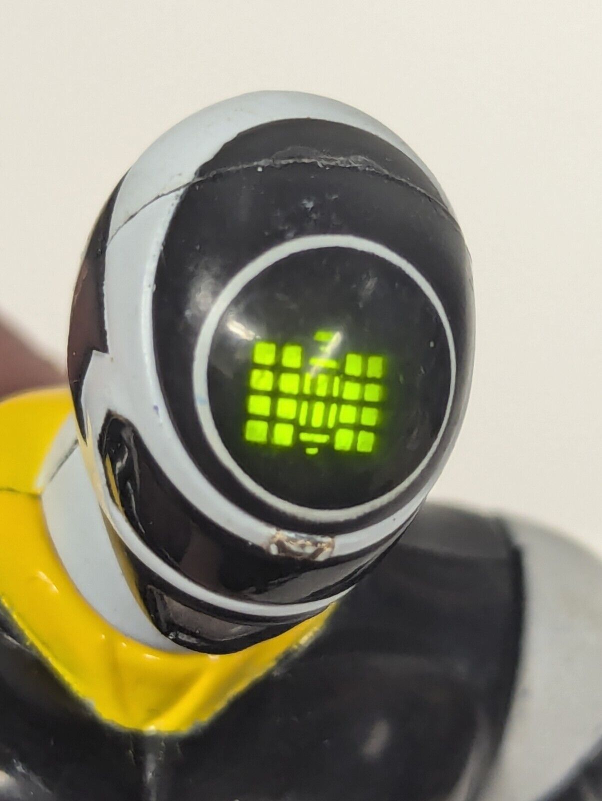 Vintage 1997  Power Rangers In Space Black Ranger Lightstar With Working Lights