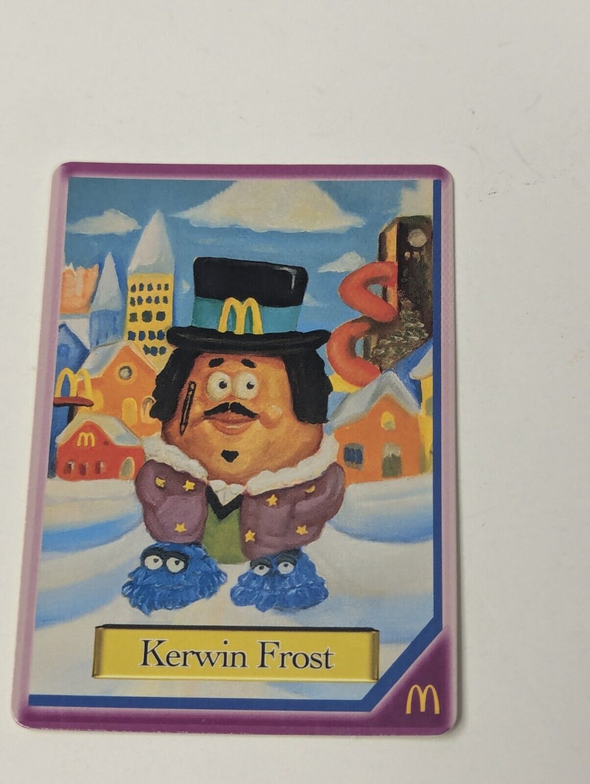 Adult Happy Meal Toy 2023 Mayor Kerwin Frost McNugget Buddies 4" New Open Box