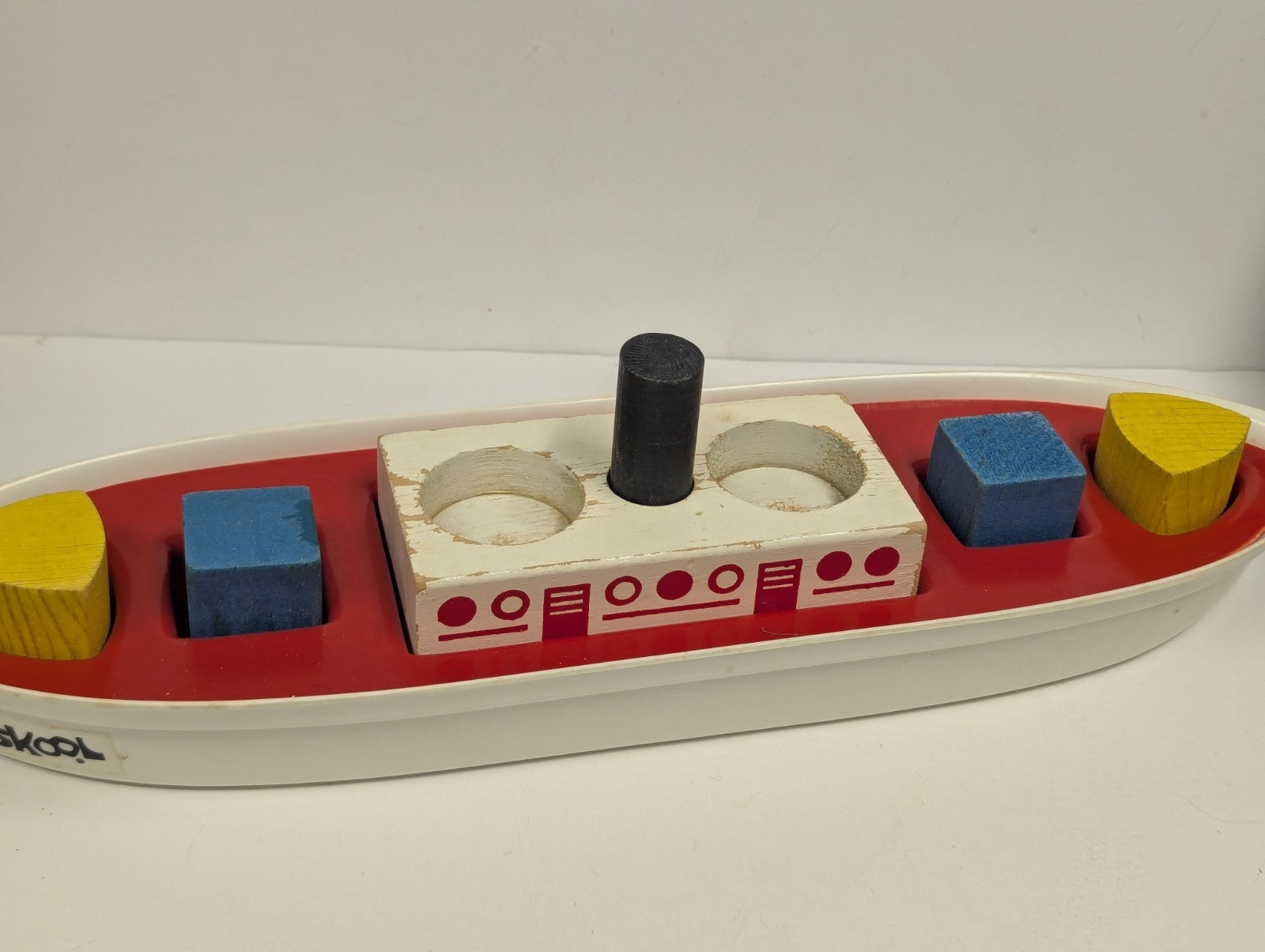 1970 Vintage Playskool Shape Ship Learning Toy Ages 3 to 6  AS IS