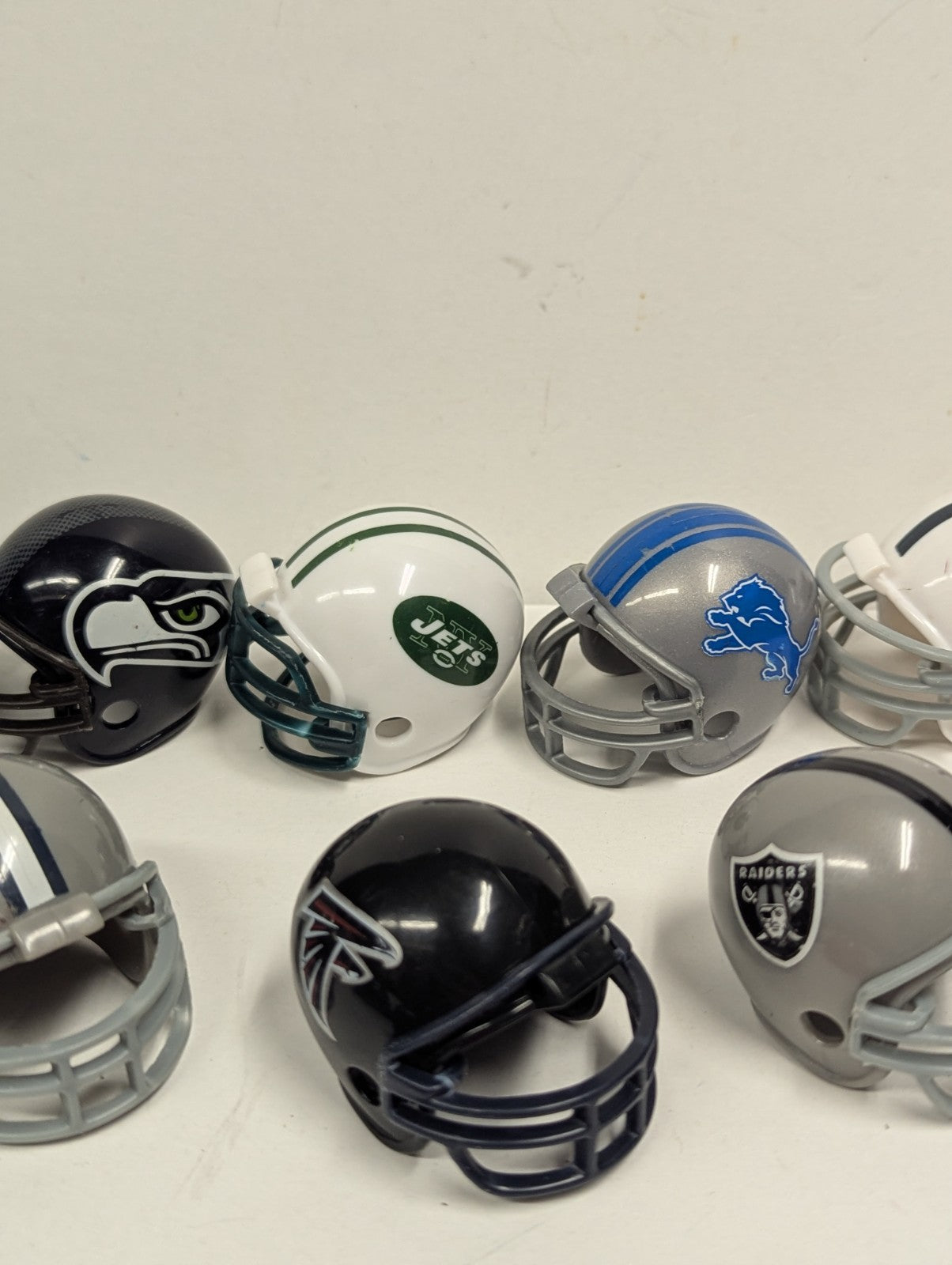 Lot of NFL HELMETS 2" Gumball Machine Style & Flick Football Redskins  Seahawks