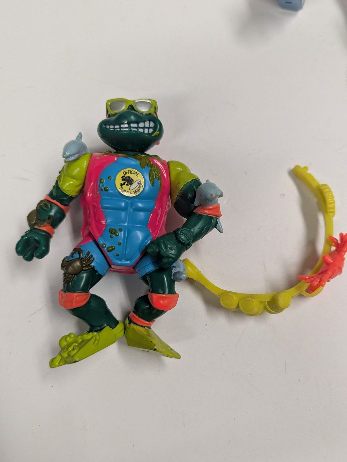 Vintage 1990's  Lot of 7 Original TMNT (Teenage Mutant Ninja Turtle) Figures