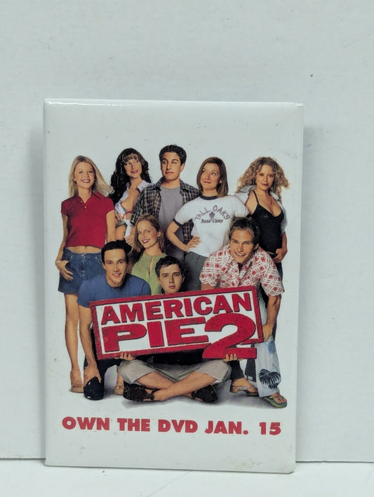 American Pie 2 DVD Movie Promo Pin Pinback Button
