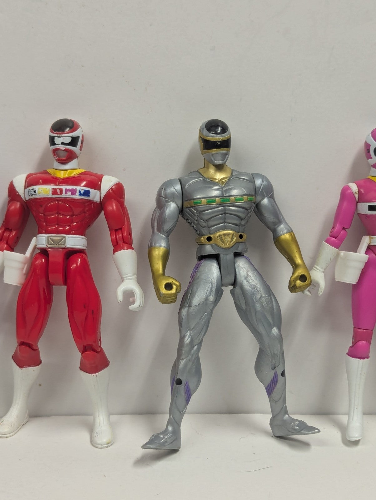 1997 Power Rangers In Space Set of 6 Figures