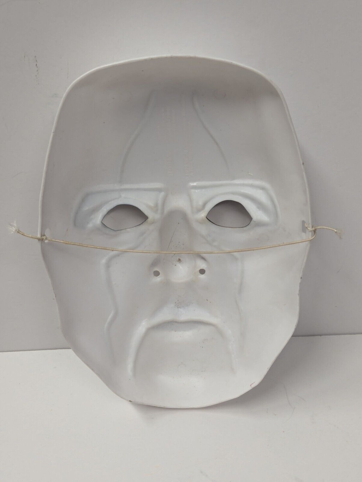 1998 Vintage  WCW Original STING Mask White (HARD PLASTIC)