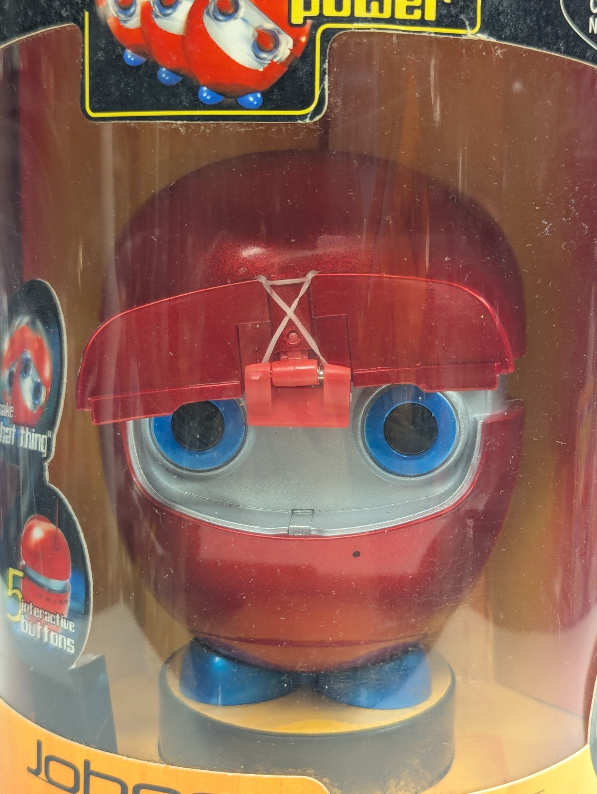 RARE 2000 Trendmasters Johnny Apple Bot Robot Toy NIP
