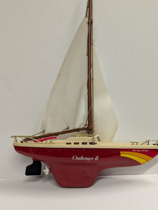 New Bright Kenworth Hauler Sail Boat Challenger ll 1985 Vintage *BOAT ONLY*