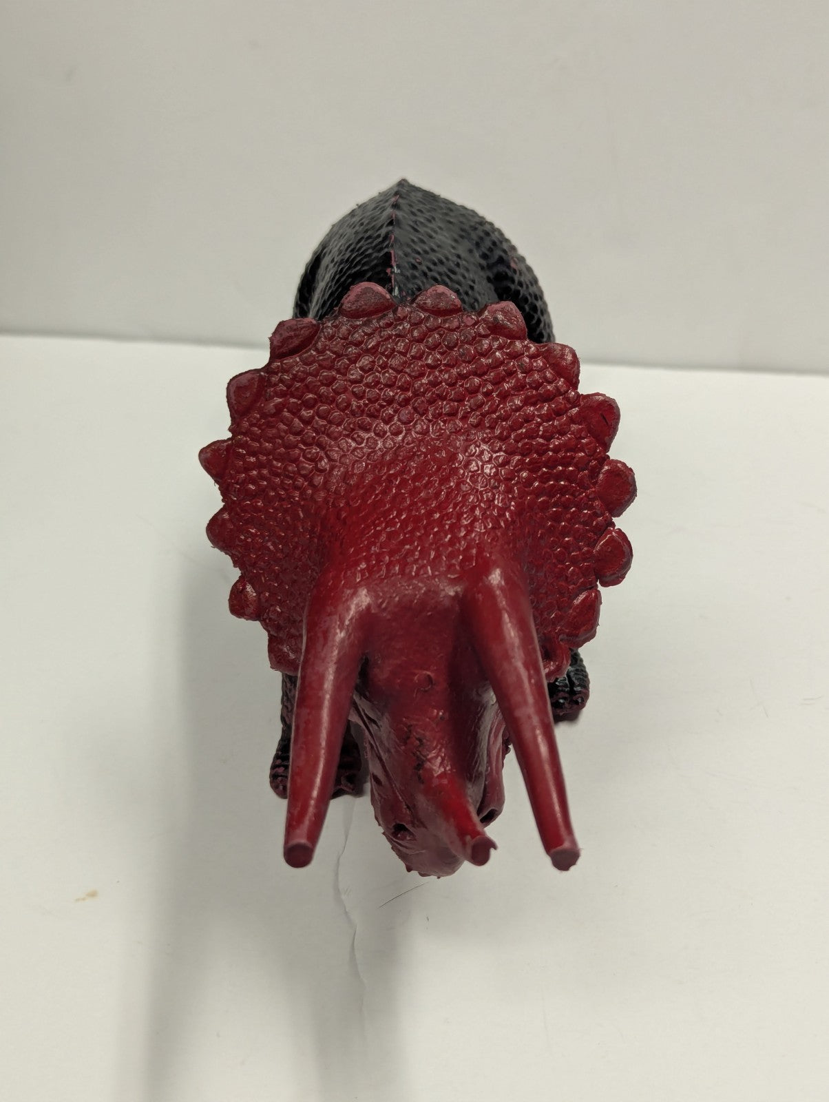 Vintage 1986 Triceratops Dinosaur Dor Mei Dormei Figure 14" Long