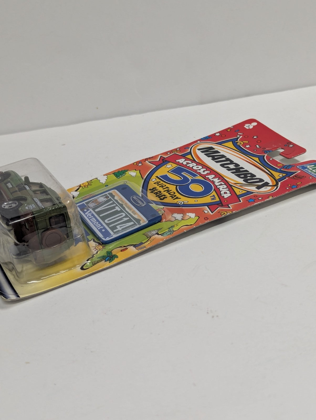 Matchbox Across America 50th Birthday Series Vermont Land Rover Discovery Carded