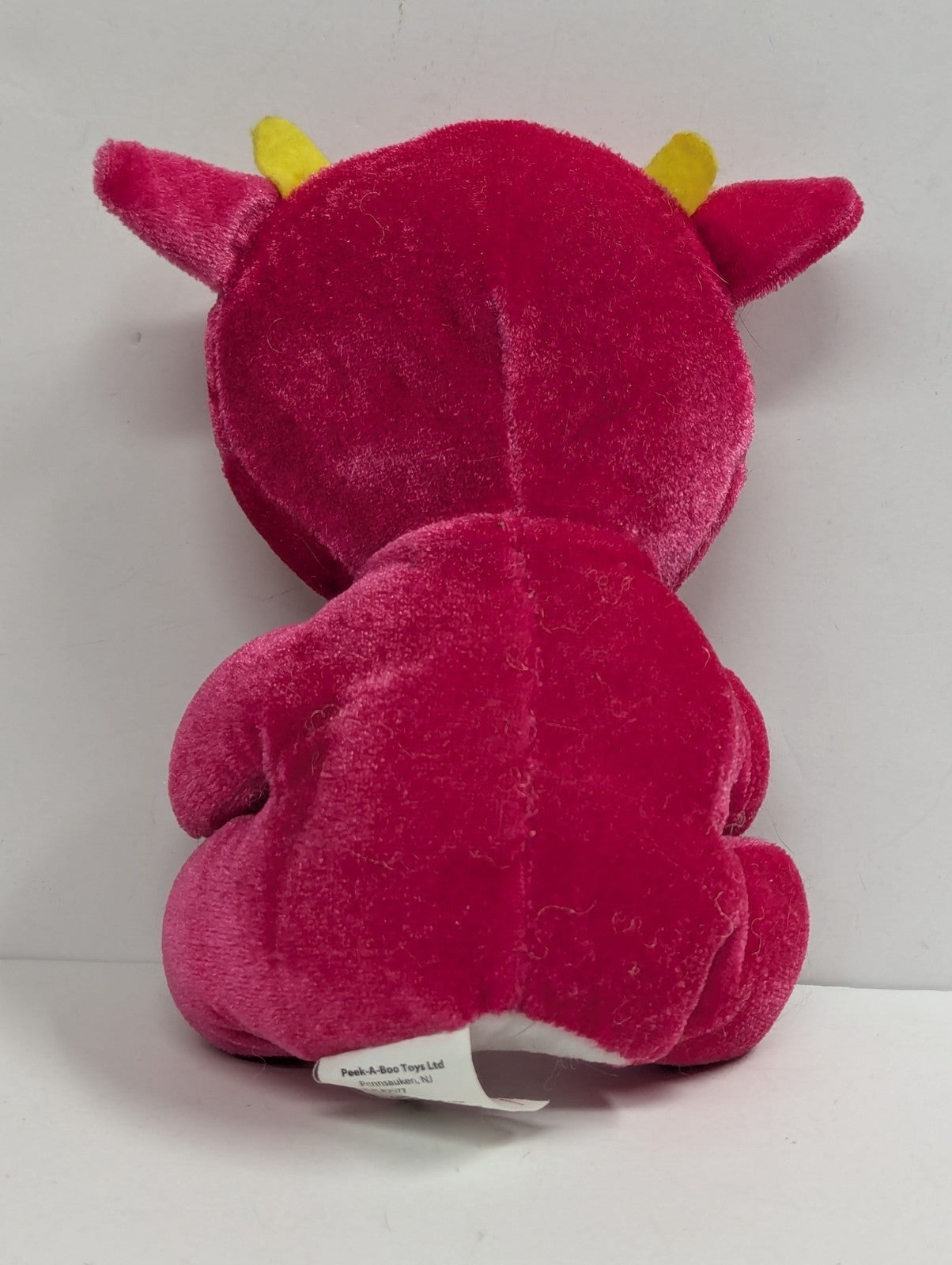 Peek A Boo Toys Pink Cow Plush