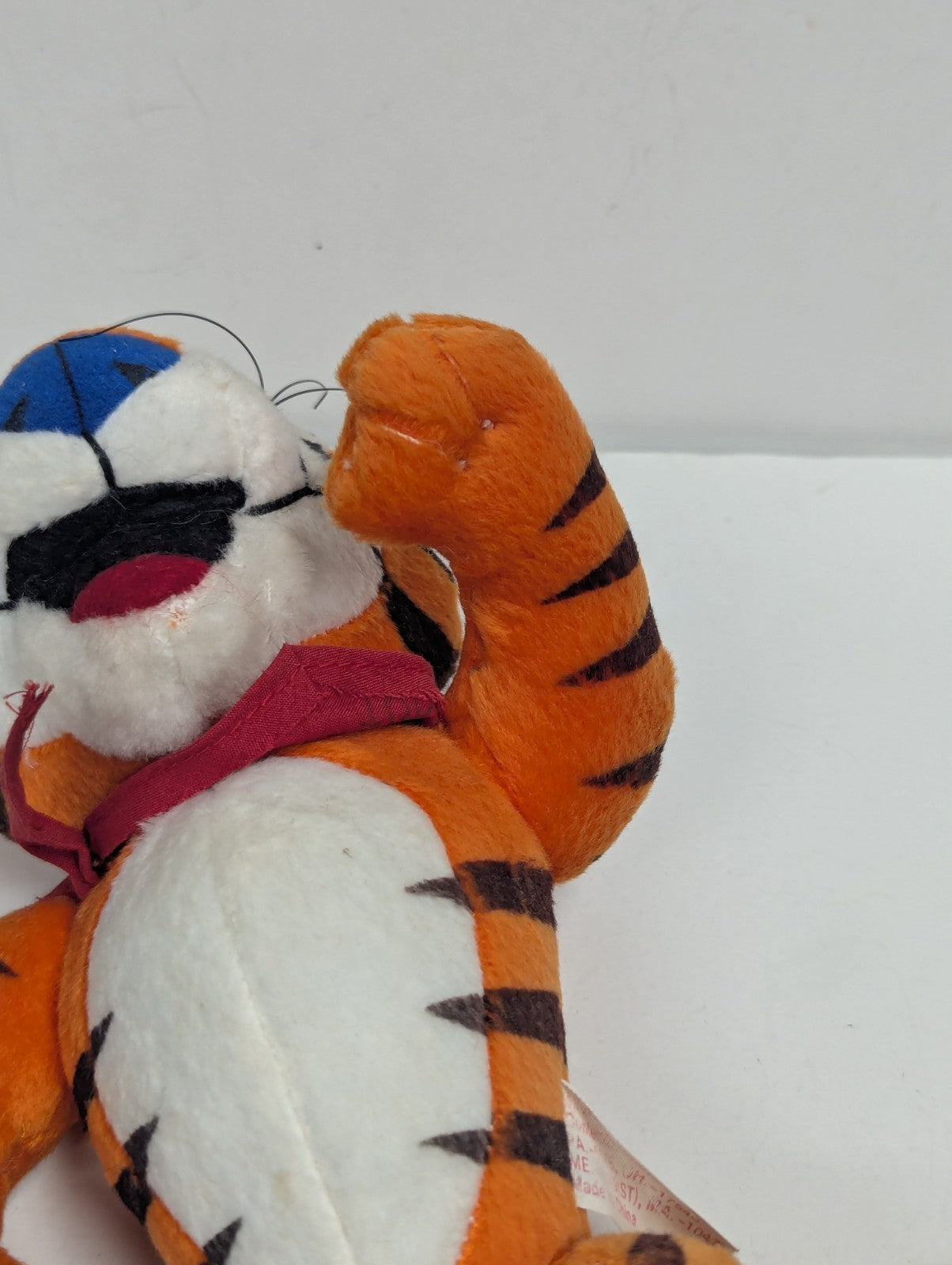 1997 Kellogs Frosted Flakes Tony The Tiger Plush Stuffed 8" w/t Movable Joints