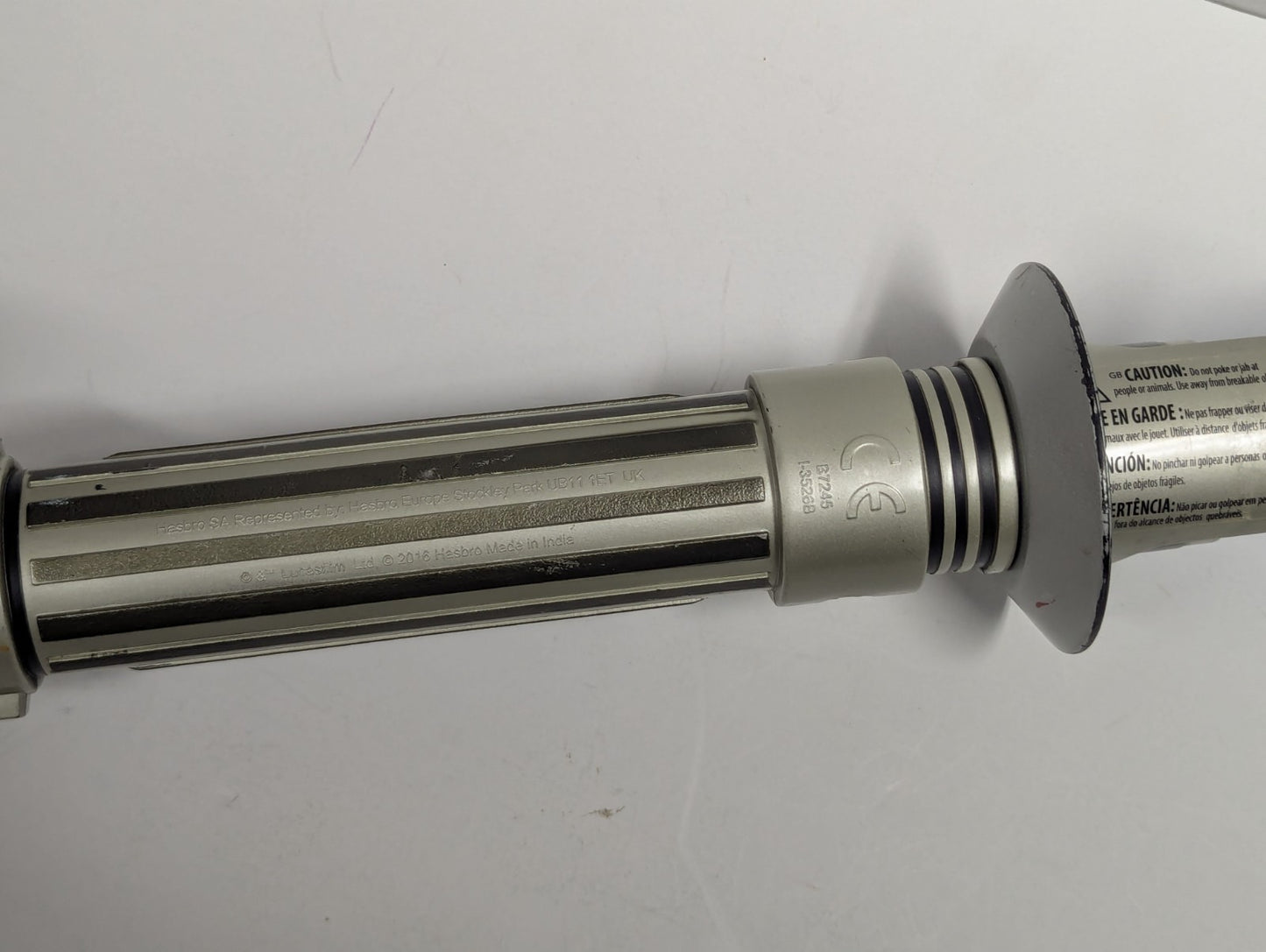 2016 Star Wars Blue Lightsaber (Kanan Jarrus) Extendable Blade Disney Rebels