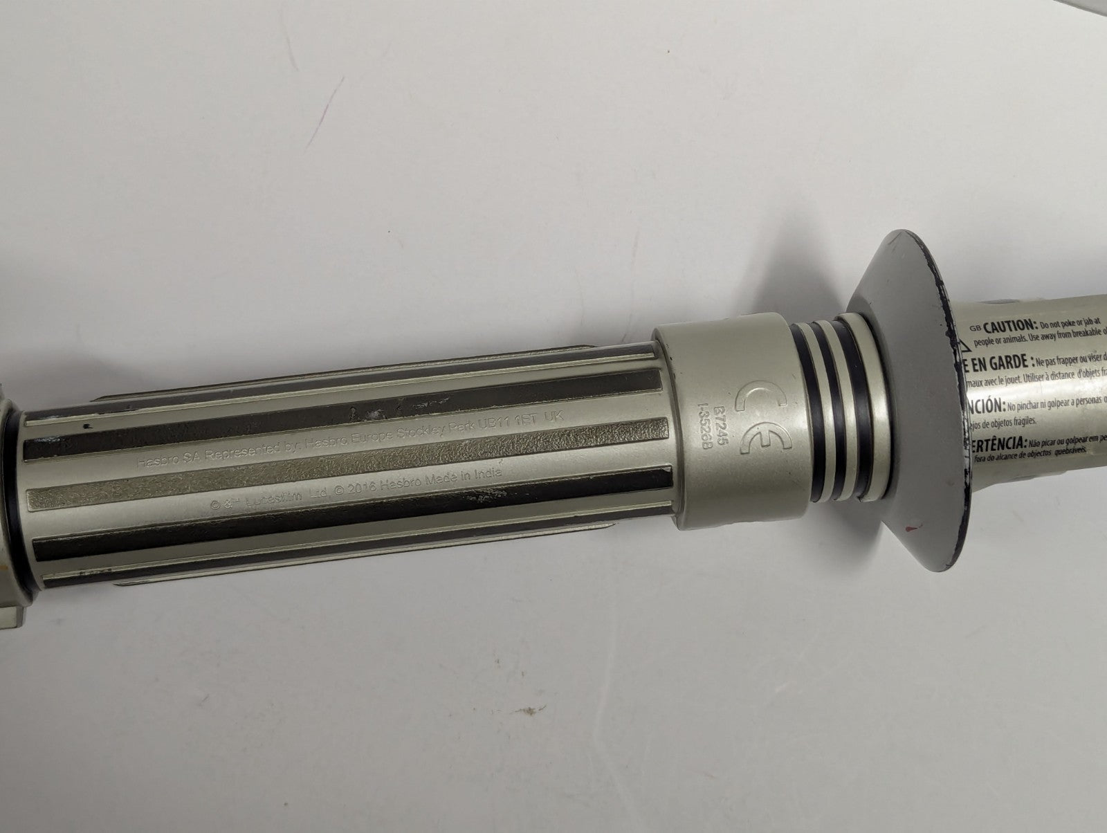 2016 Star Wars Blue Lightsaber (Kanan Jarrus) Extendable Blade Disney Rebels