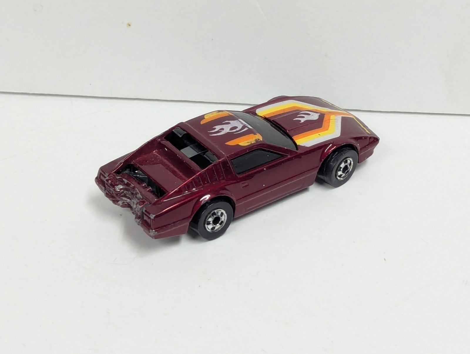 Vintage 1983 Hot Wheels Speed Crasher Nissan 200SX Diecast Toy Missing Back