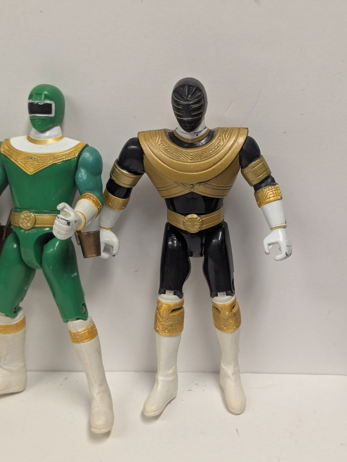 1996 Lot of 6 Vintage Power Rangers ZEO Action Figures Bandai Set