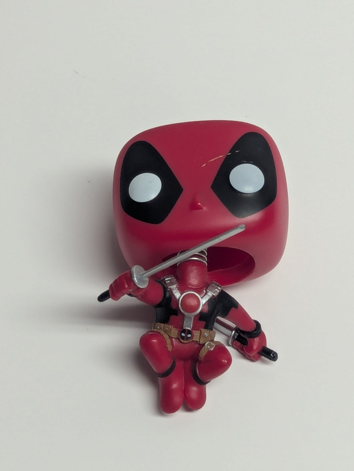Funko Pop! Marvel Deadpool #123 Collector Corps Vinyl Figure Loose