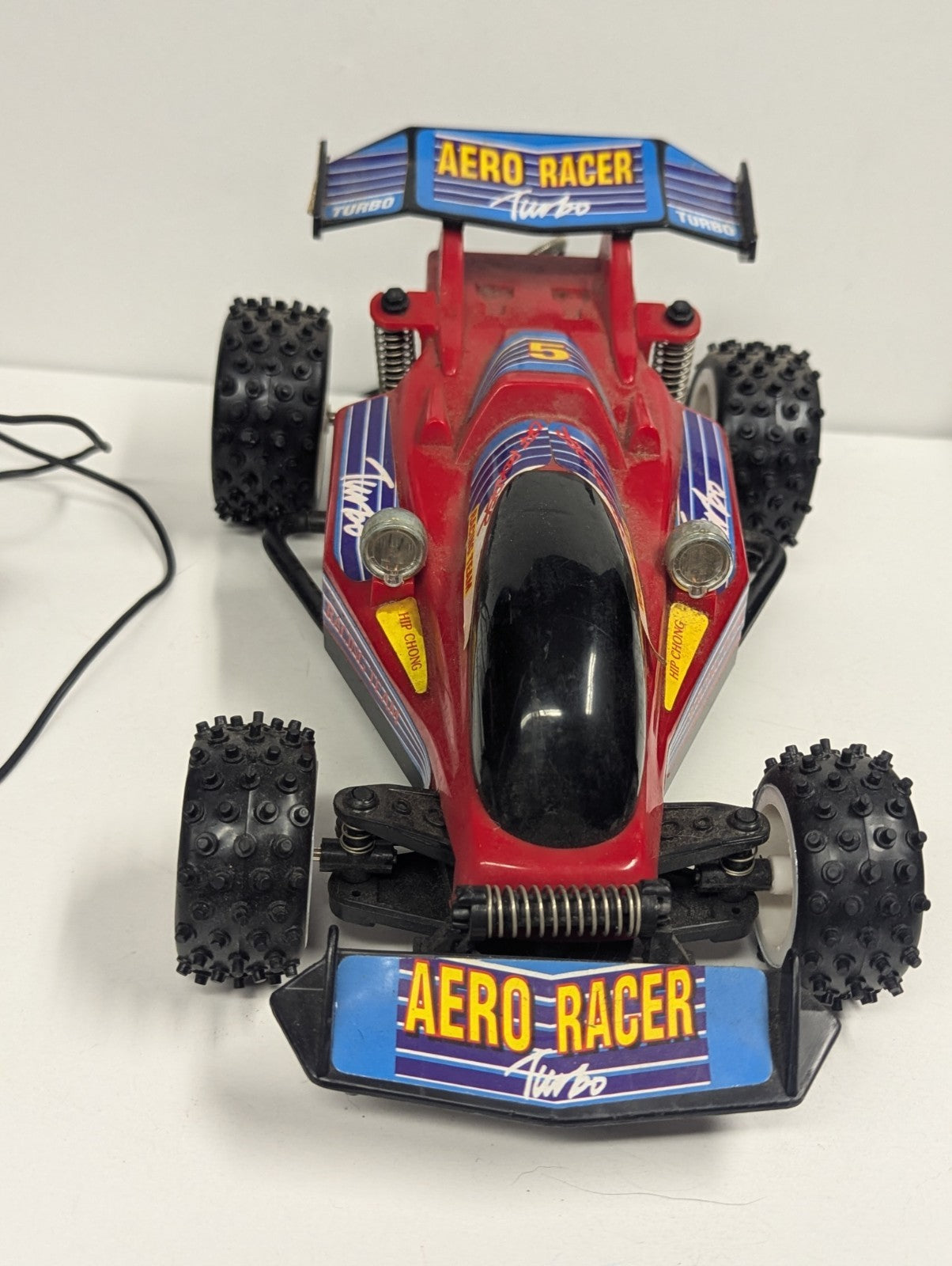 Vintage Hip Chong Aero Racer R/C Remote Control Buggy WIRED