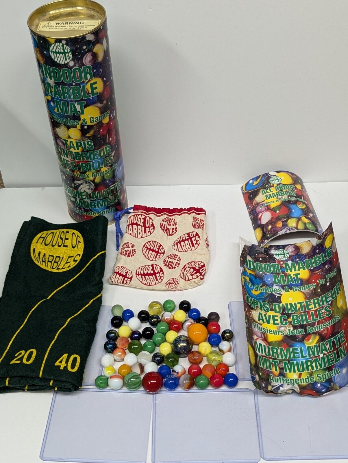 House of Marbles Complete with Original Paperwork 
