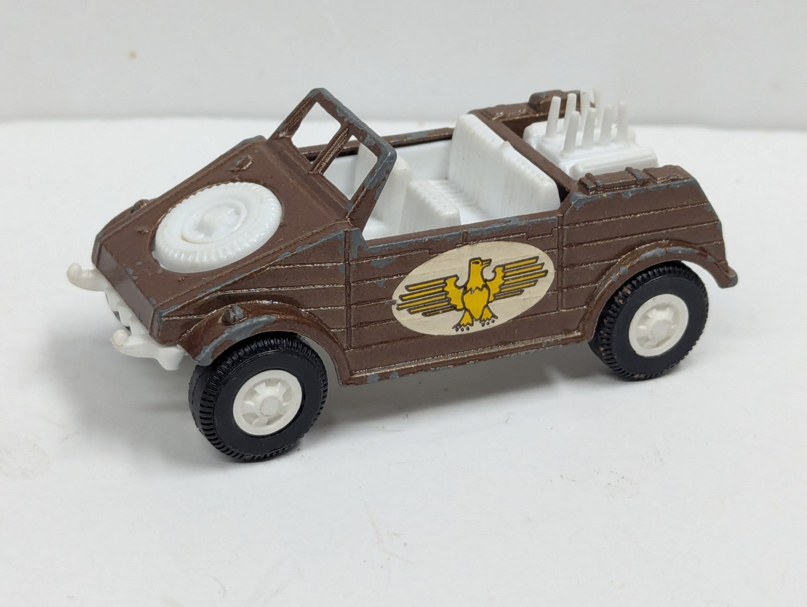 Vintage Tootsietoy Kubelwagen Military Die Cast Jeep Car German Army Made In USA