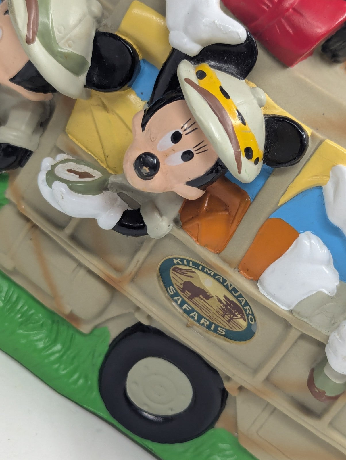 Walt Disney Attractions Lake Buena Vista Mickey Mouse Plastic Piggy Bank Safari