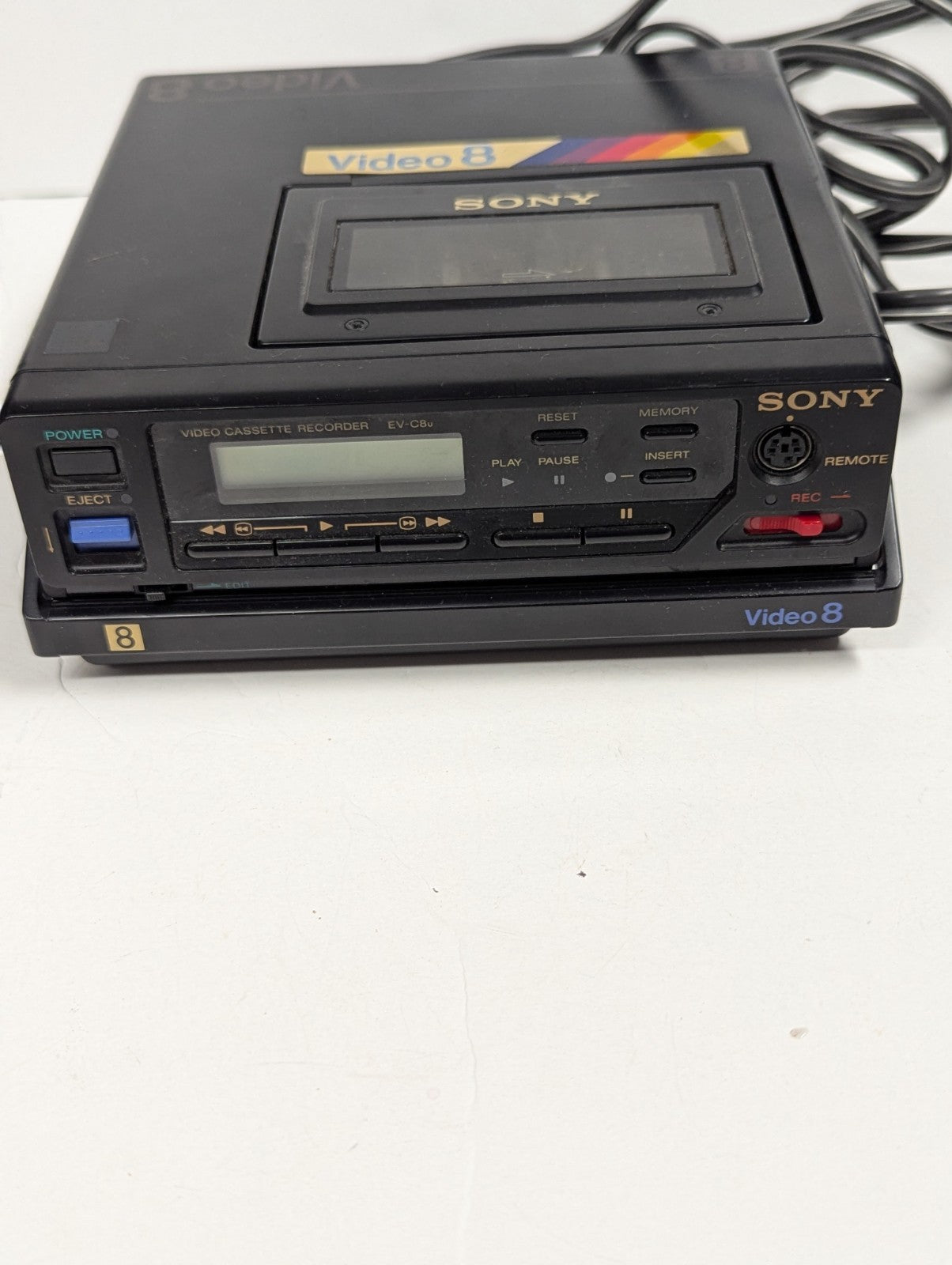 VINTAGE Sony CCD-M8u Video 8 Camera, Case & Extras UNTESTED