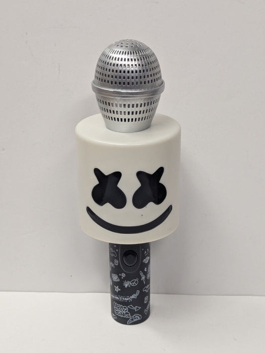 DJ Marshmello Luminous LED Microphone Halloween Costume Music Accessory Light Up