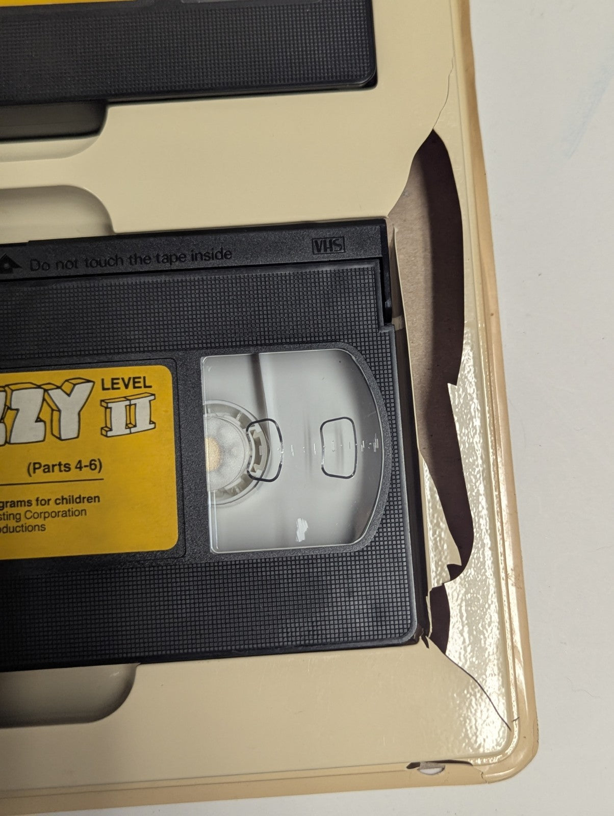 Vintage BBC Muzzy French Language Course for Children Level 1 VHS